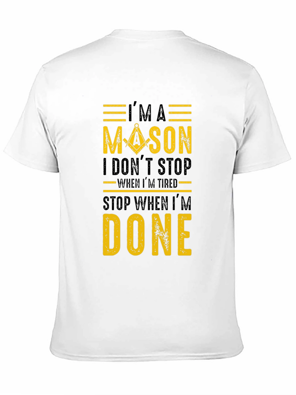 Im A Mason T-Shirt Masonic Tee Square and Compasses