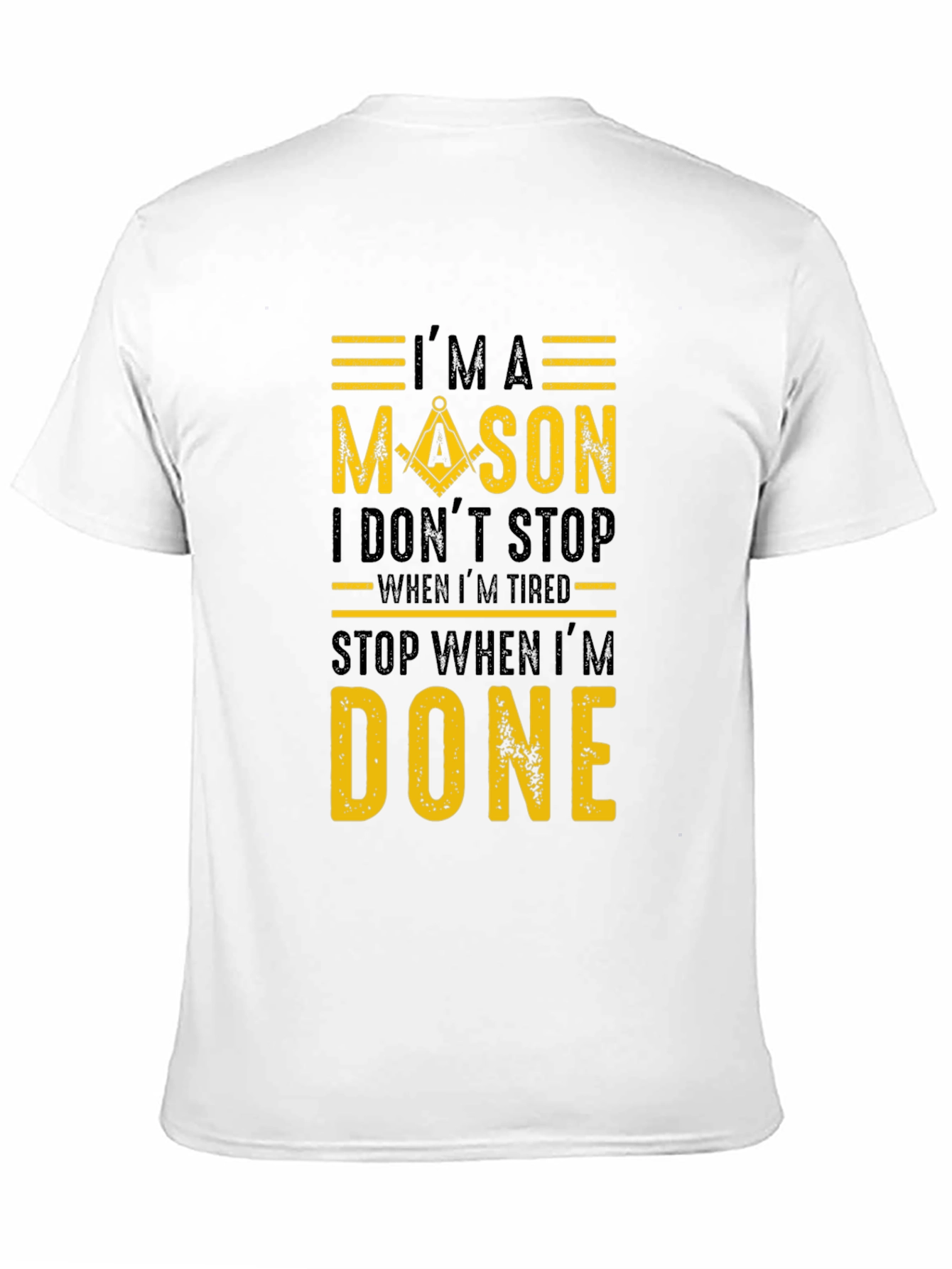 Im A Mason T-Shirt Masonic Tee Square and Compasses
