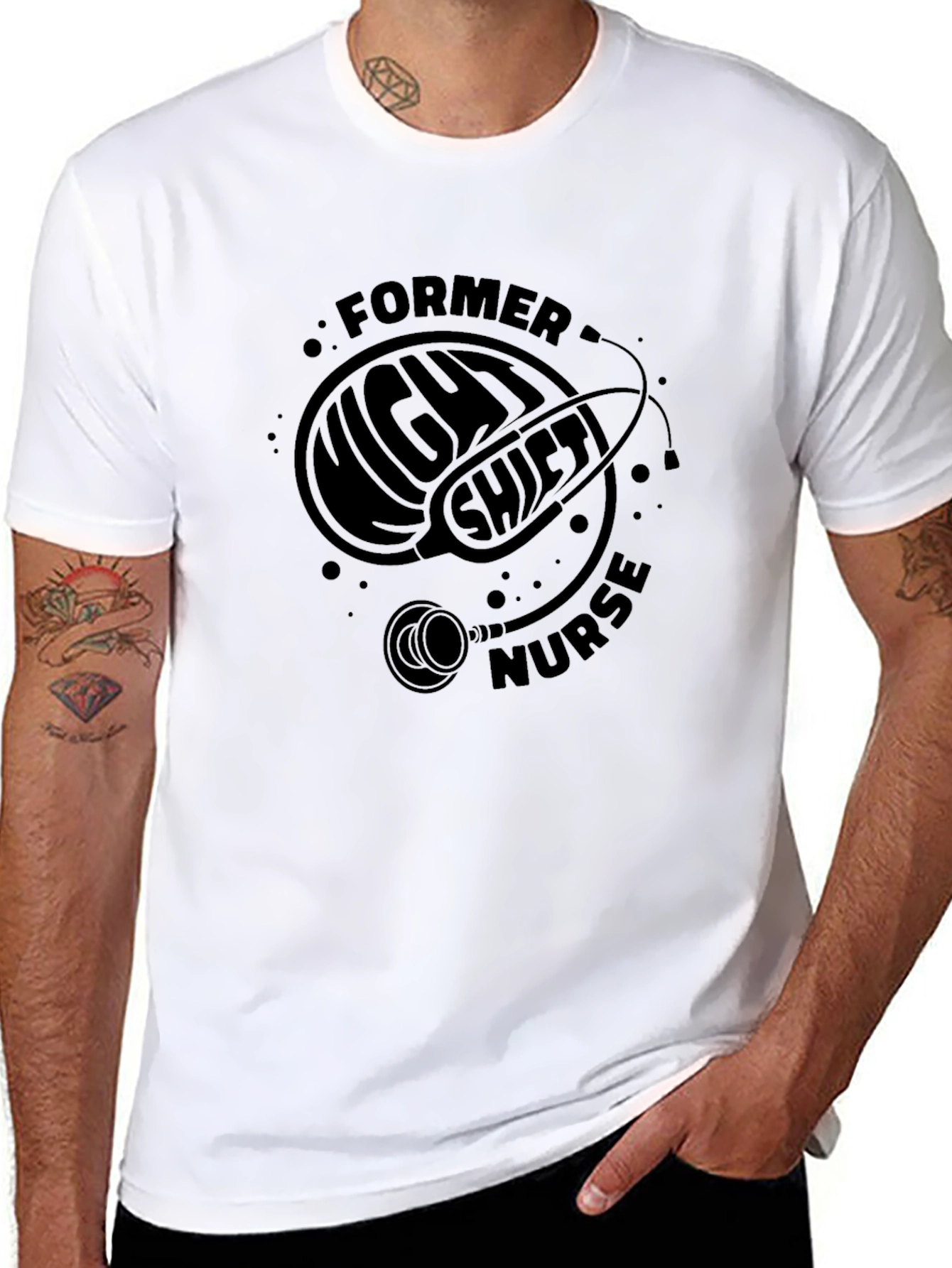 Former Night Shift Nurse Graphic Tee