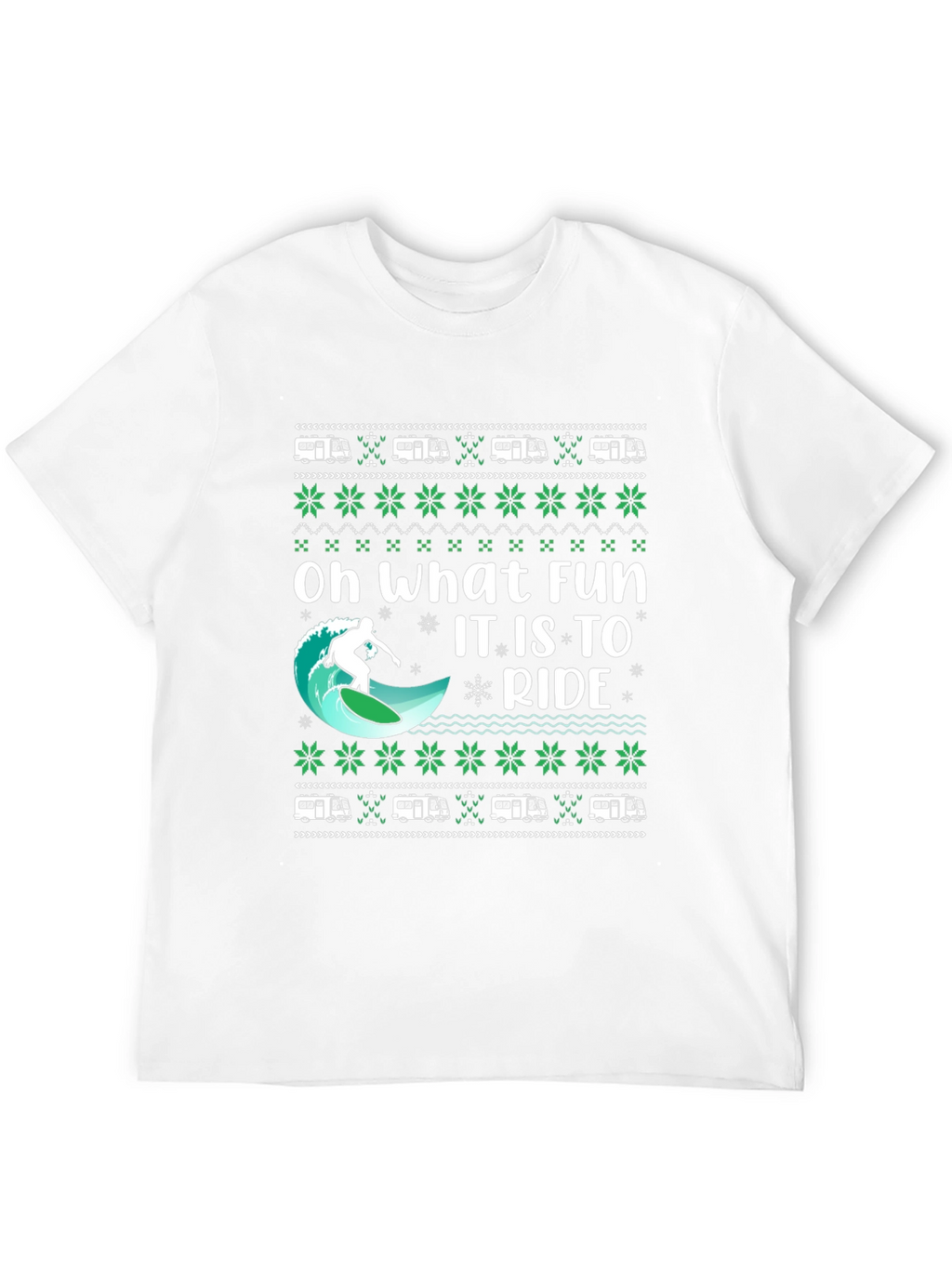 Oh What Fun It Is To Ride Holiday T-Shirt