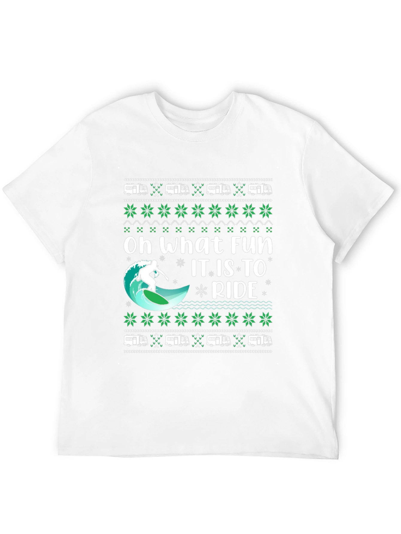 Oh What Fun It Is To Ride Holiday T-Shirt