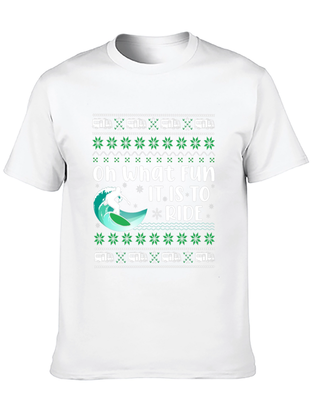 Oh What Fun It Is To Ride Holiday T-Shirt