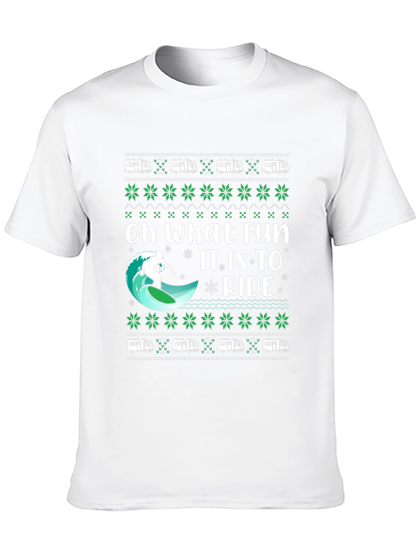 Oh What Fun It Is To Ride Holiday T-Shirt