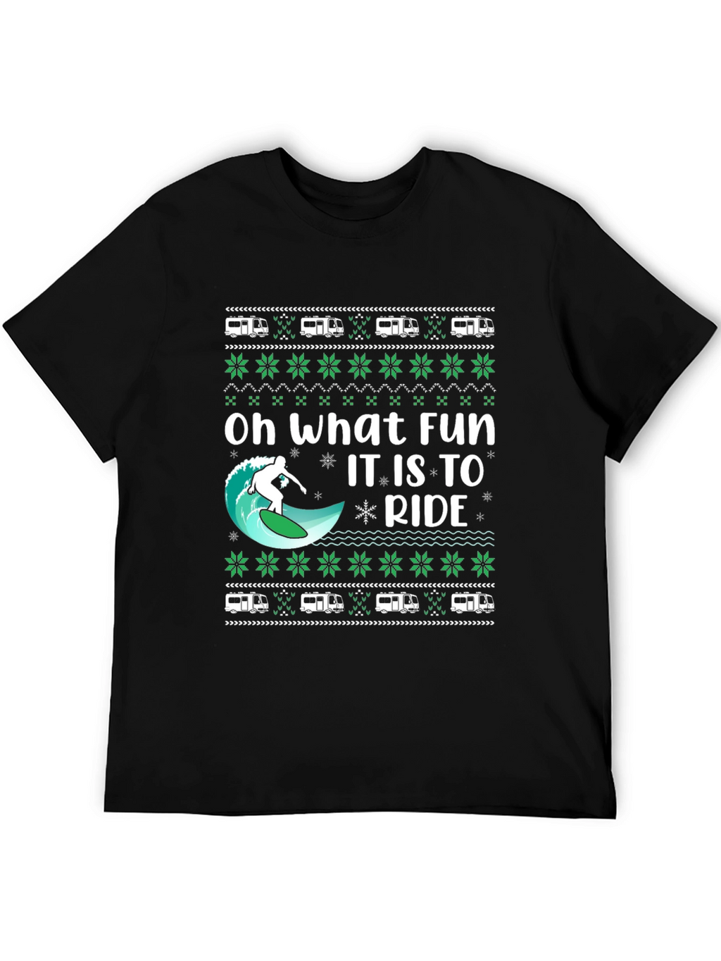 Oh What Fun It Is To Ride Holiday T-Shirt