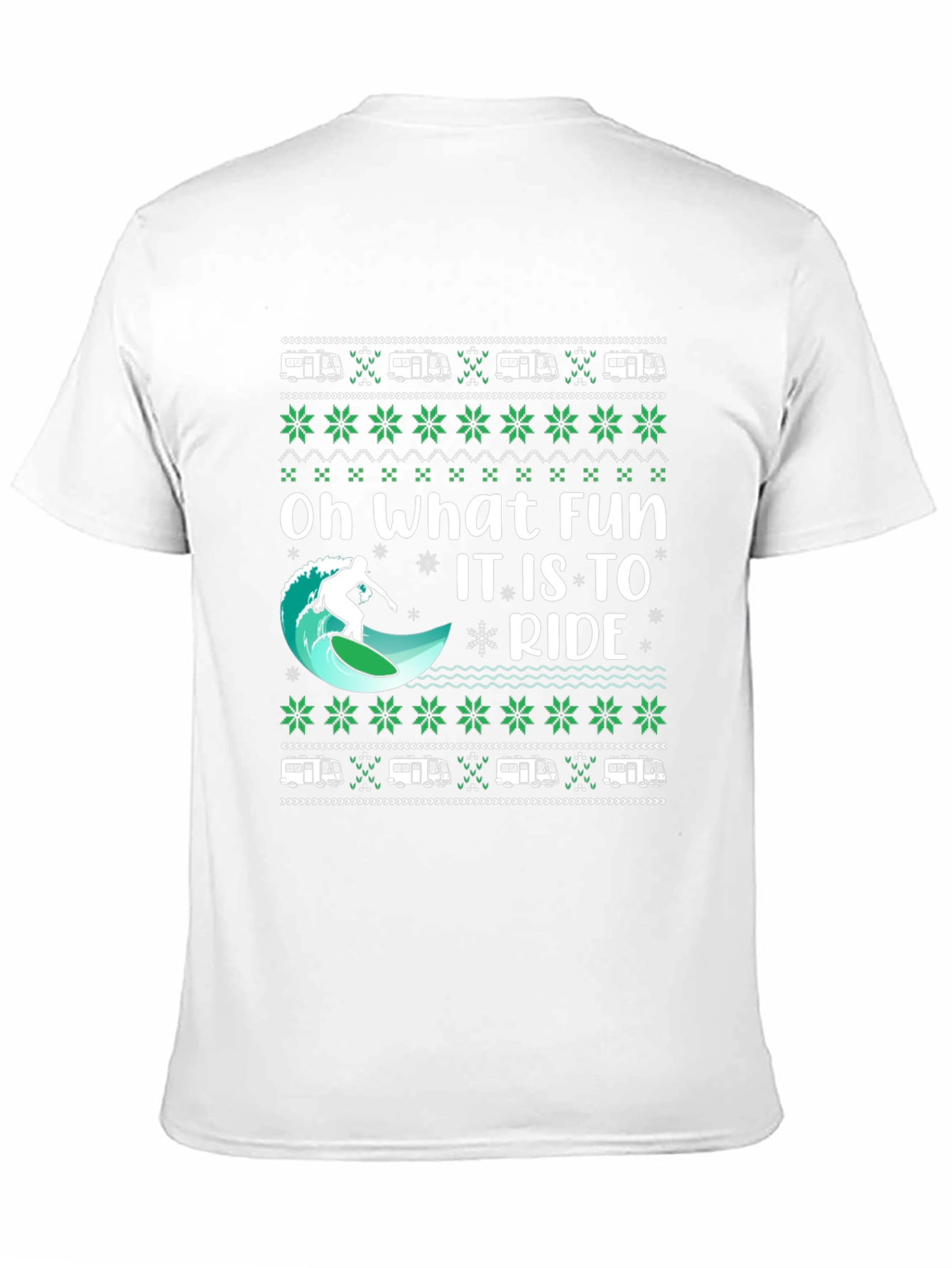Oh What Fun It Is To Ride Holiday T-Shirt