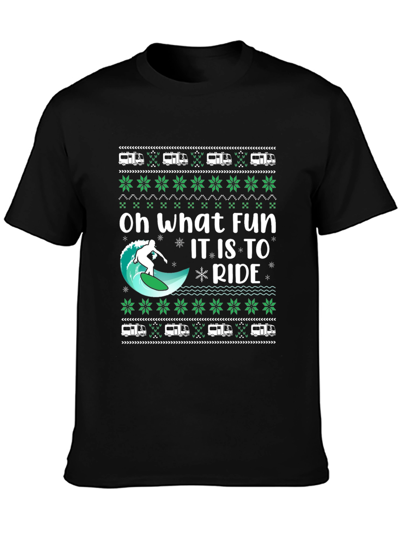 Oh What Fun It Is To Ride Holiday T-Shirt
