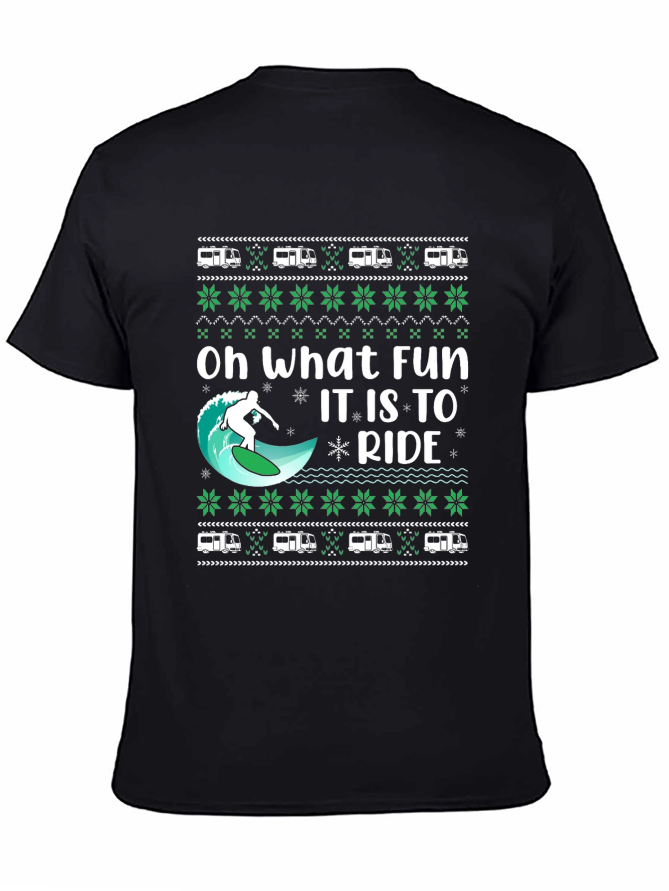 Oh What Fun It Is To Ride Holiday T-Shirt