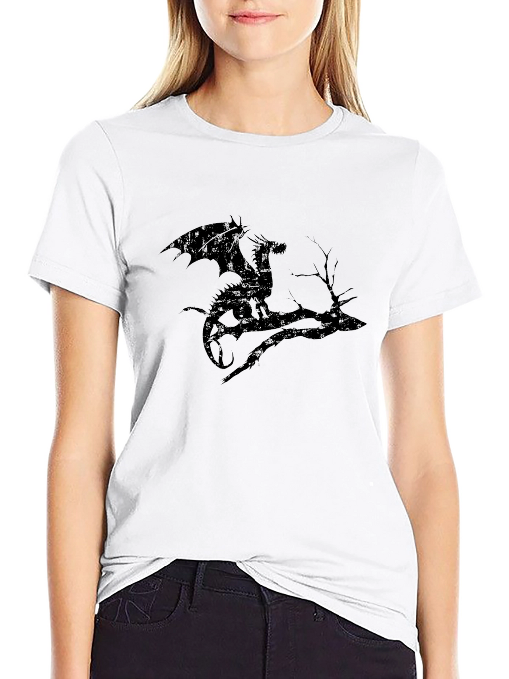Dragon Graphic Black T-Shirt
