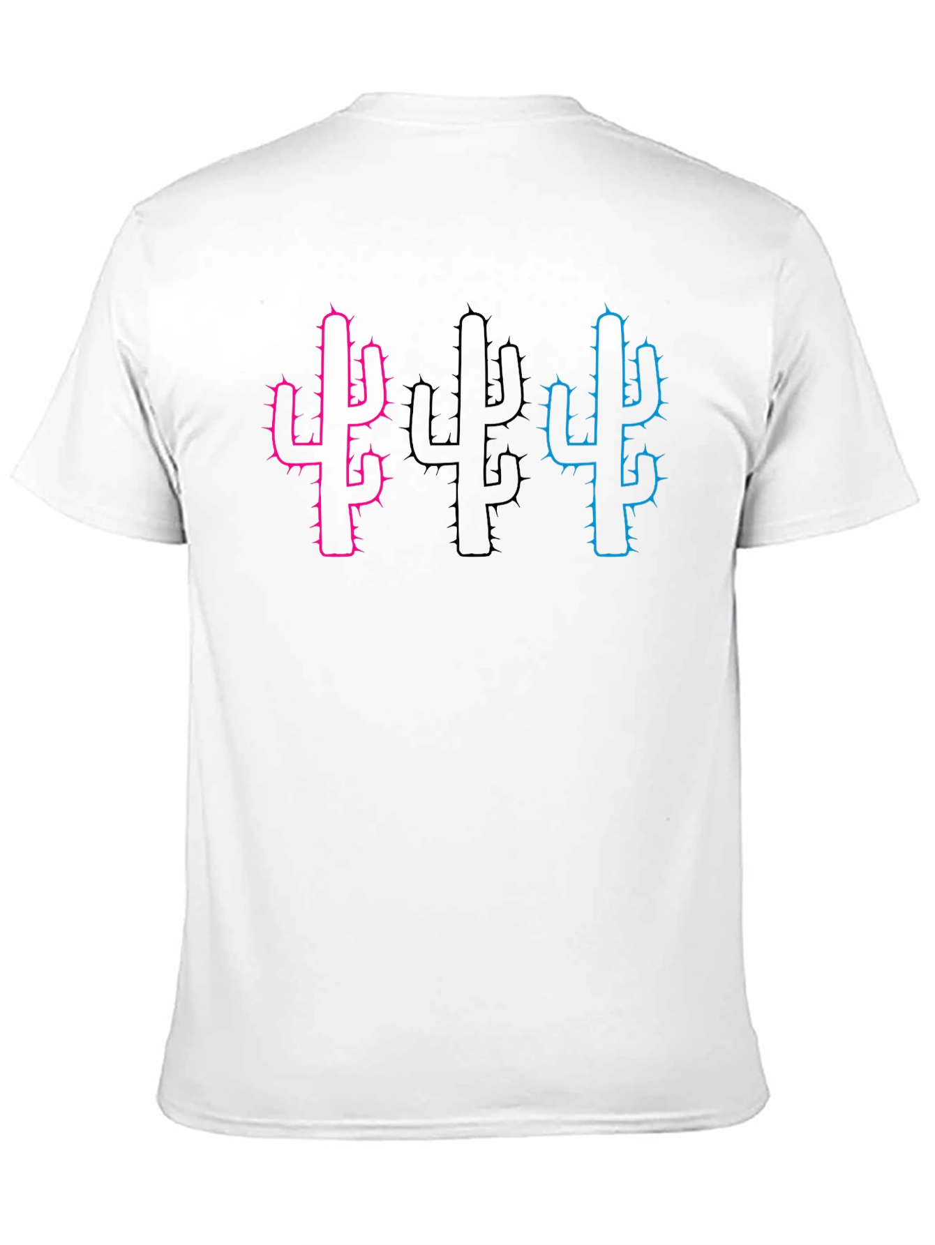 Cactus Trio Graphic Tee - Bold & Stylish