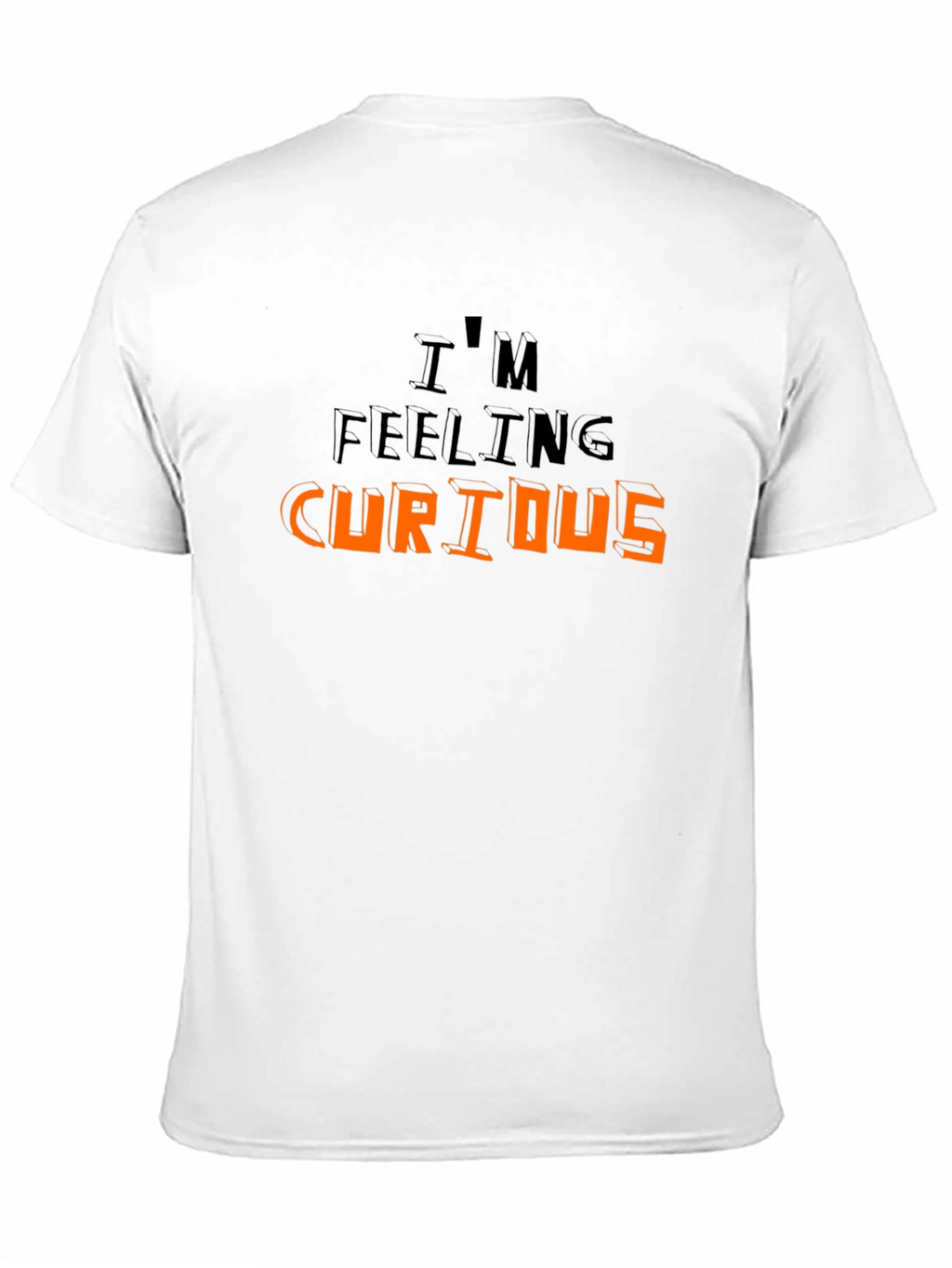 Im Feeling Curious Graphic T-Shirt - Black