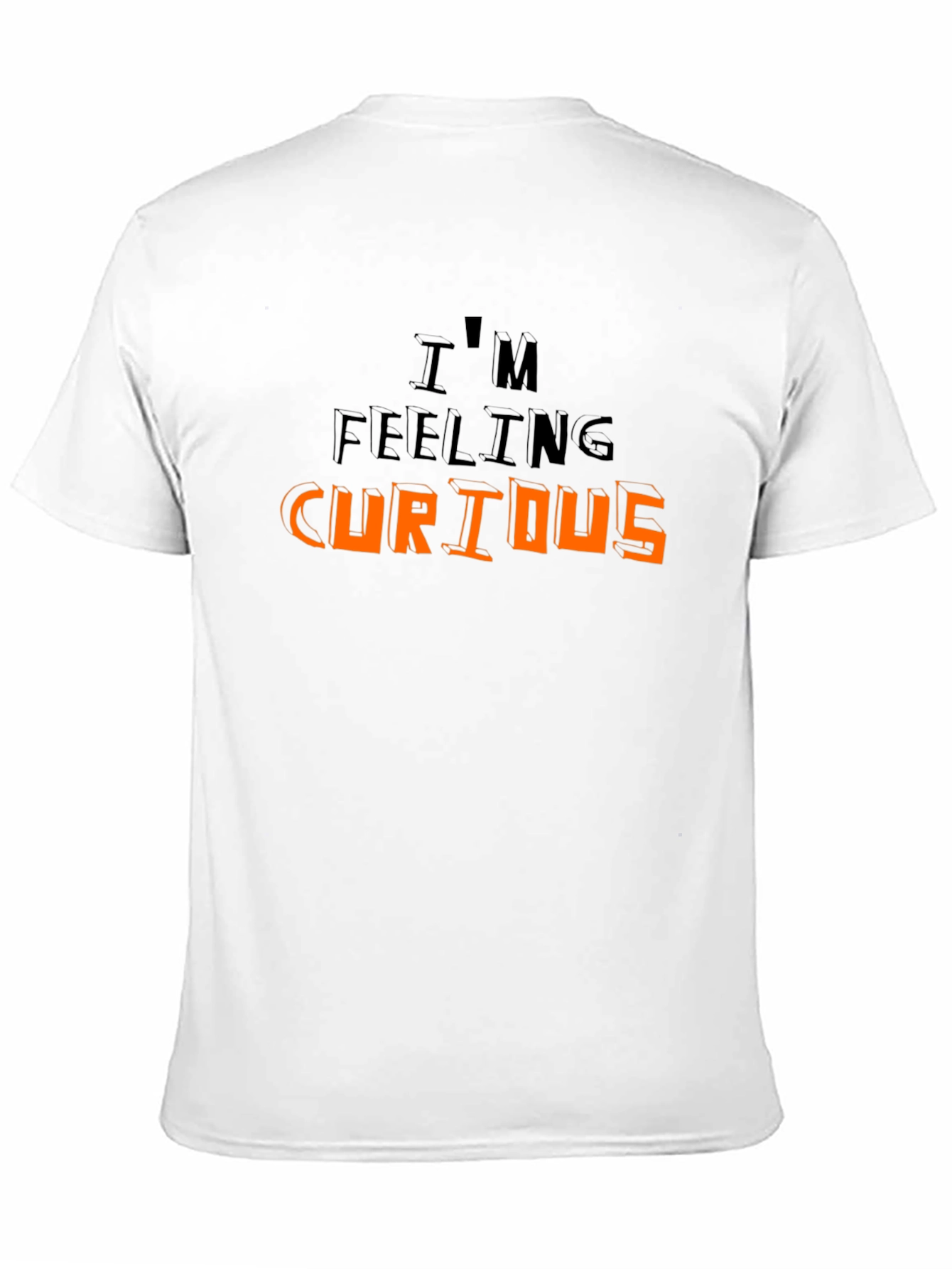 Im Feeling Curious Graphic T-Shirt - Black