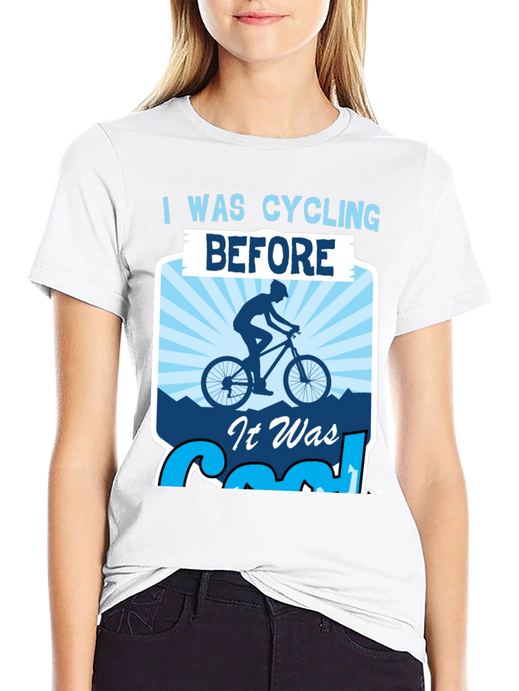 I Was Cycling Before It Was Cool T-Shirt