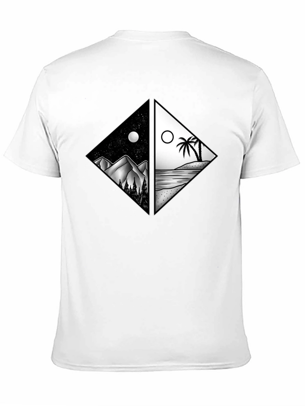 Night & Day Graphic Tee - Nature Lovers Choice