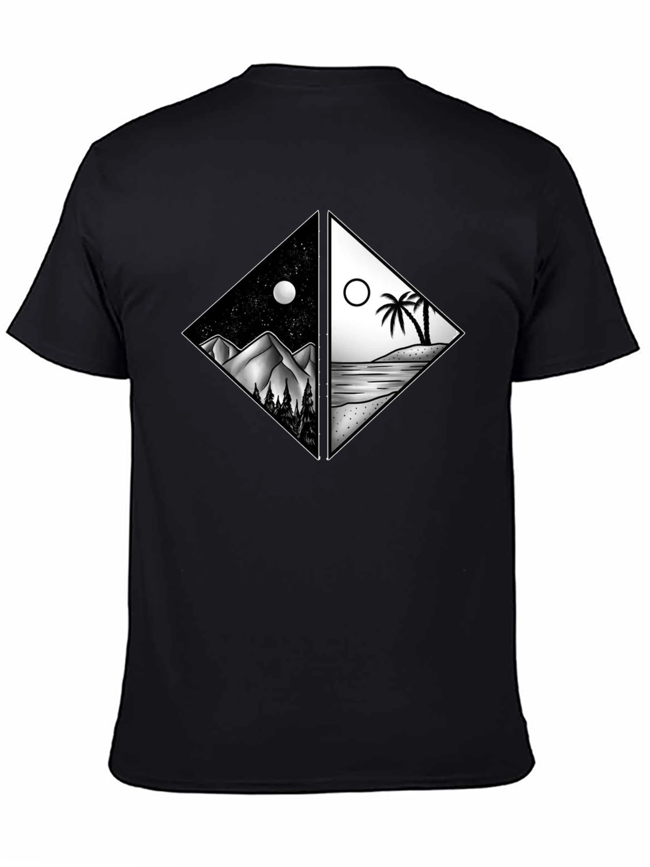 Night & Day Graphic Tee - Nature Lovers Choice