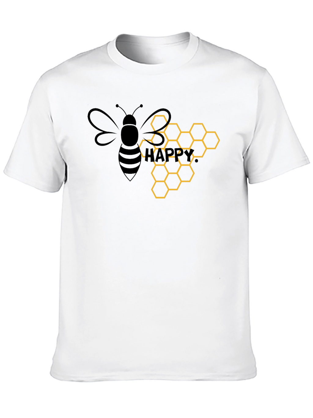 Bee So Happy Graphic T-Shirt