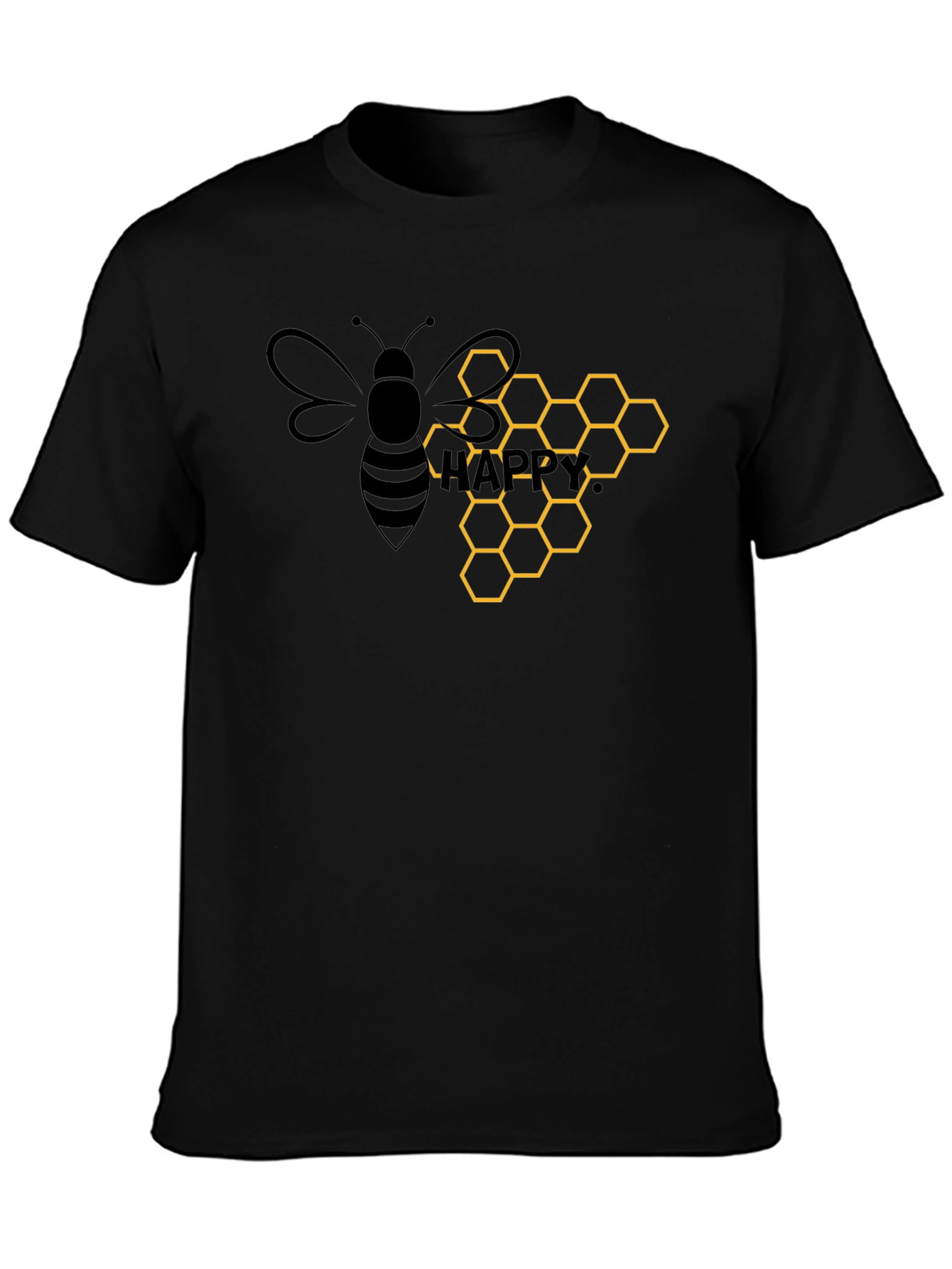 Bee So Happy Graphic T-Shirt