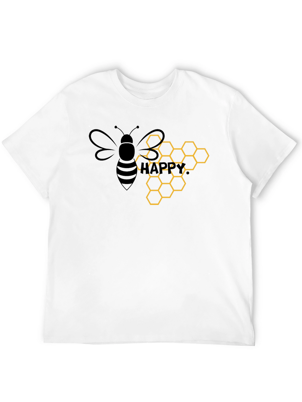 Bee So Happy Graphic T-Shirt