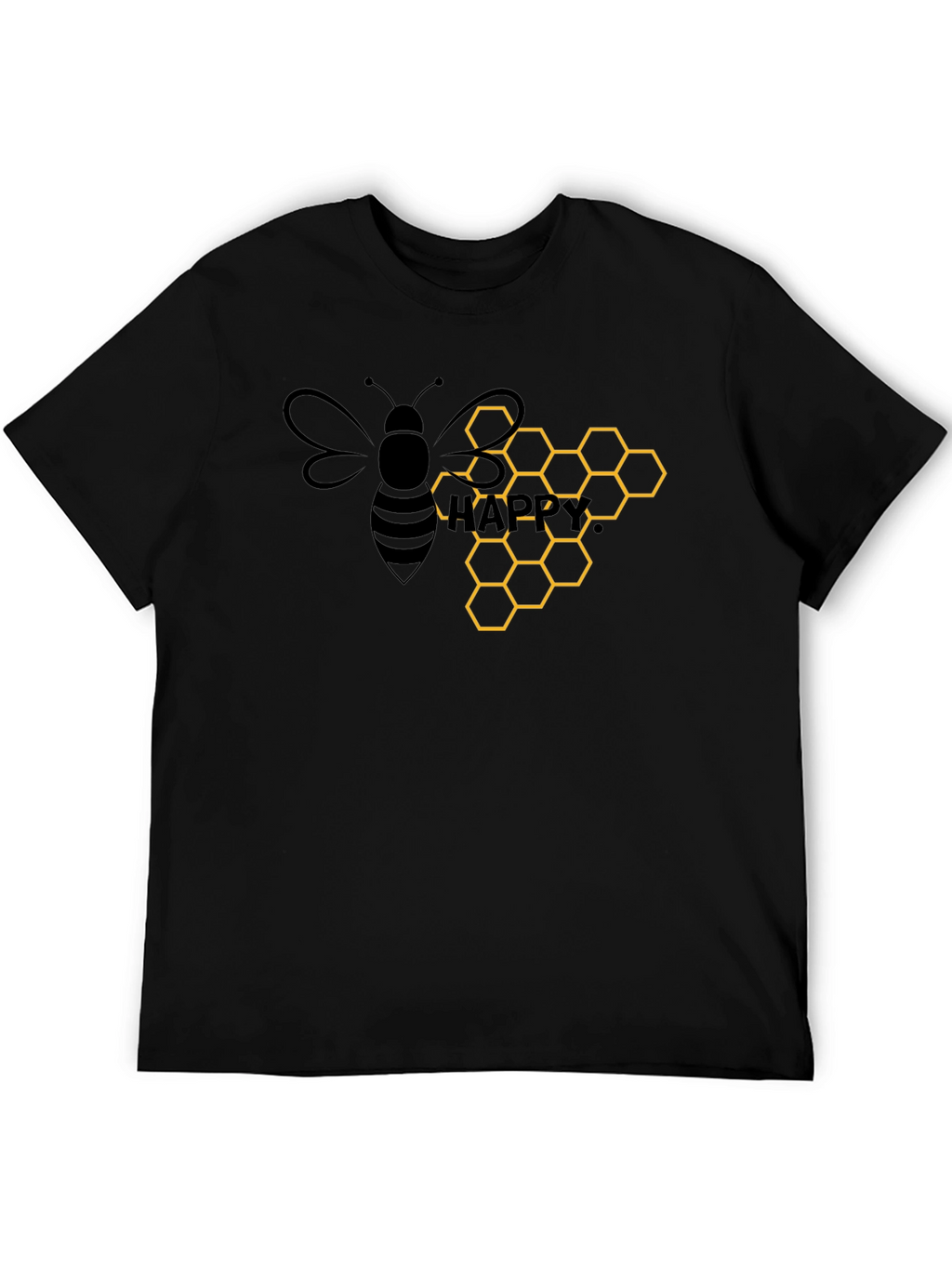 Bee So Happy Graphic T-Shirt