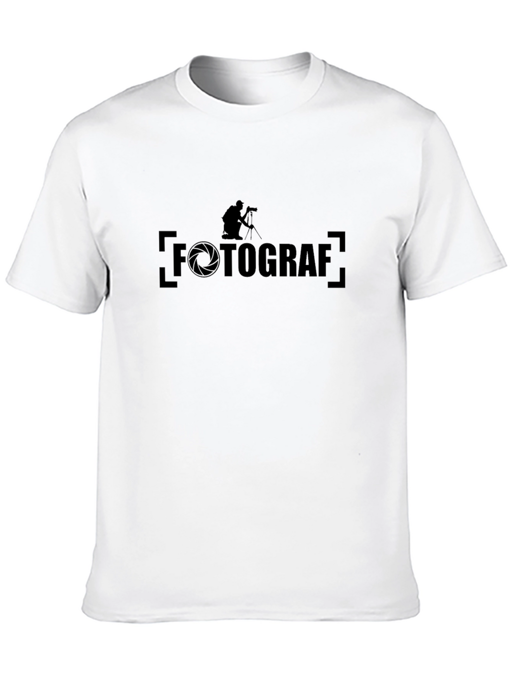 Fotograf Black T-Shirt - Photographer Graphic Tee