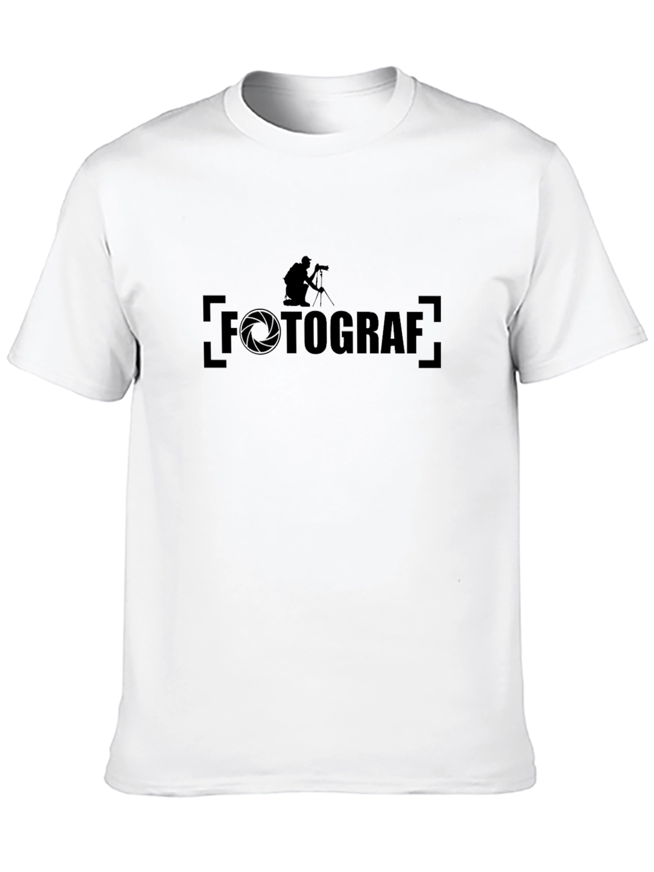 Fotograf Black T-Shirt - Photographer Graphic Tee