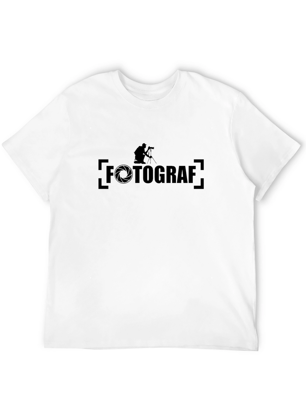 Fotograf Black T-Shirt - Photographer Graphic Tee