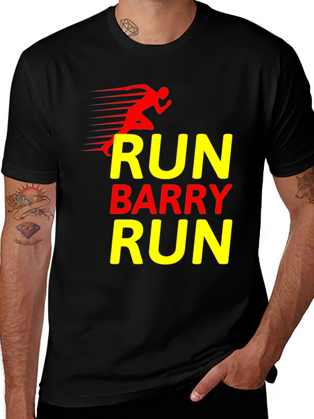 Run Barry Run T-Shirt - Flash Inspired Tee