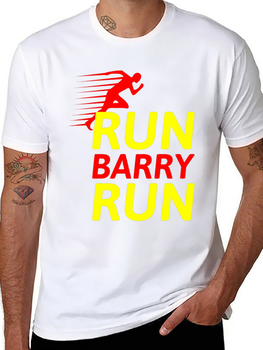 Run Barry Run T-Shirt - Flash Inspired Tee
