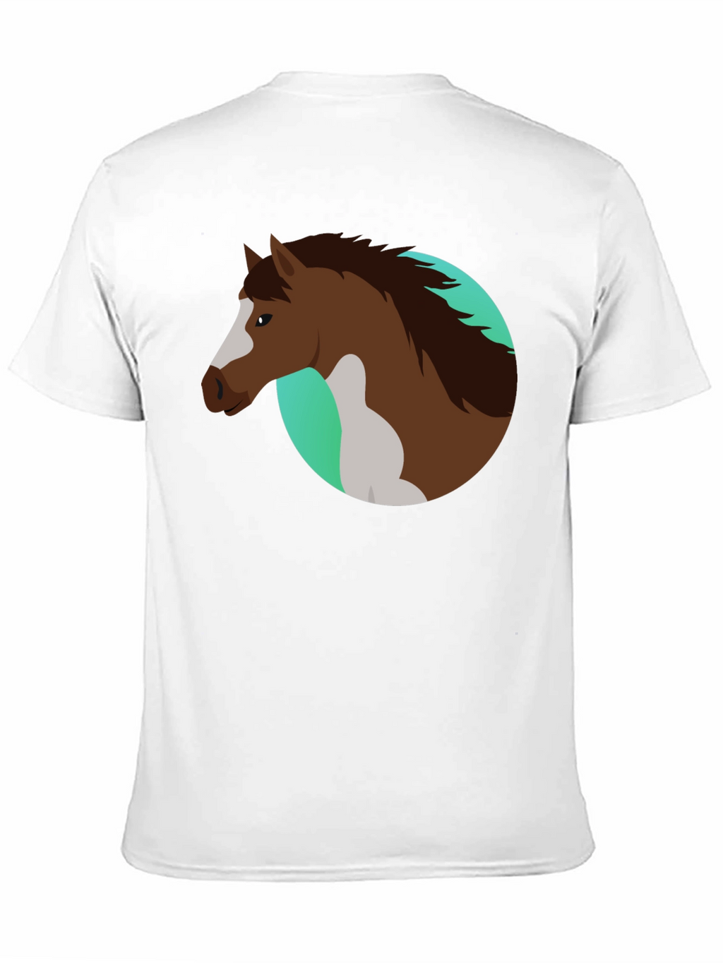 Horse Graphic Black T-Shirt - Equestrian Style