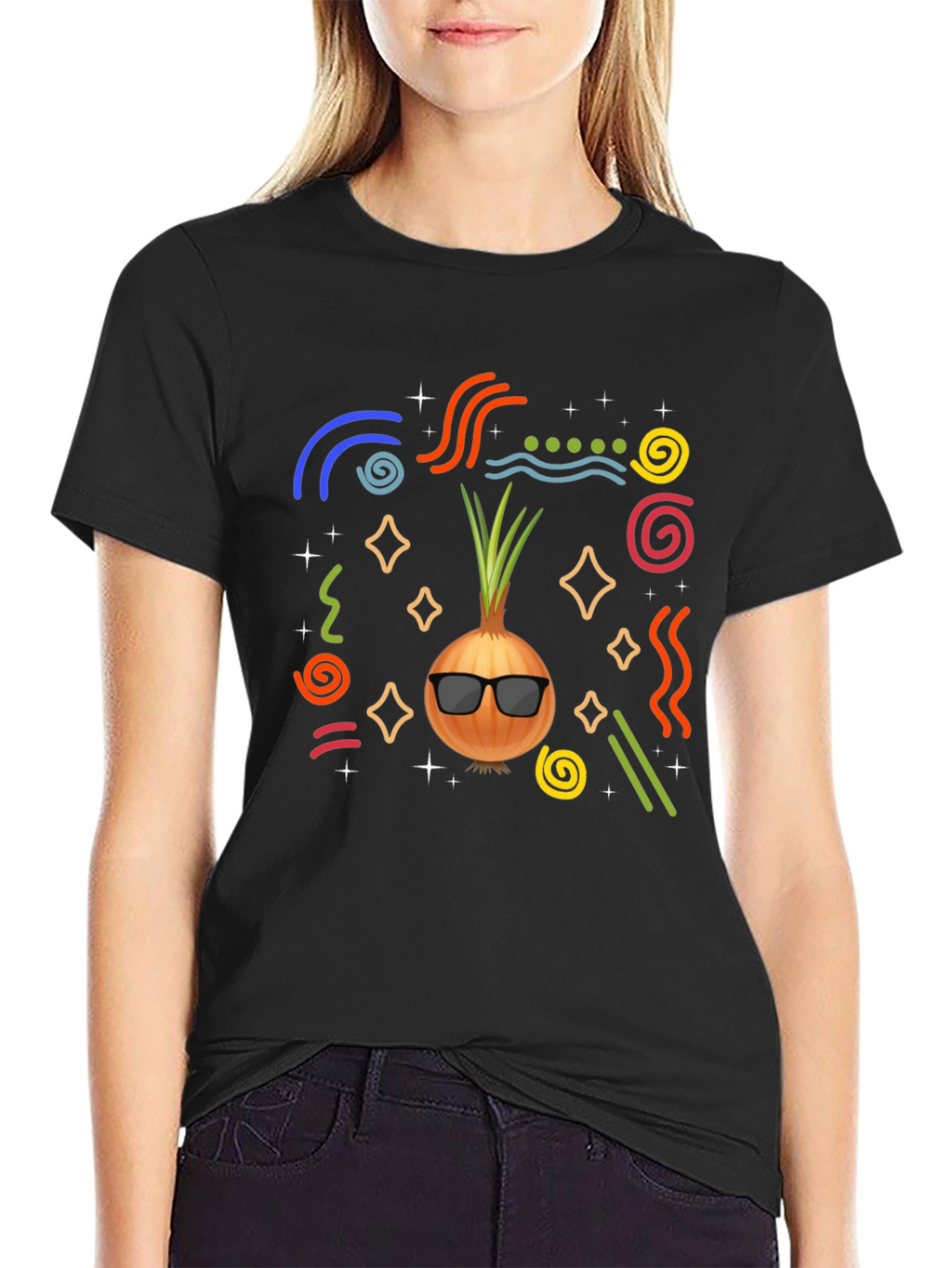 Cool Onion Graphic T-Shirt