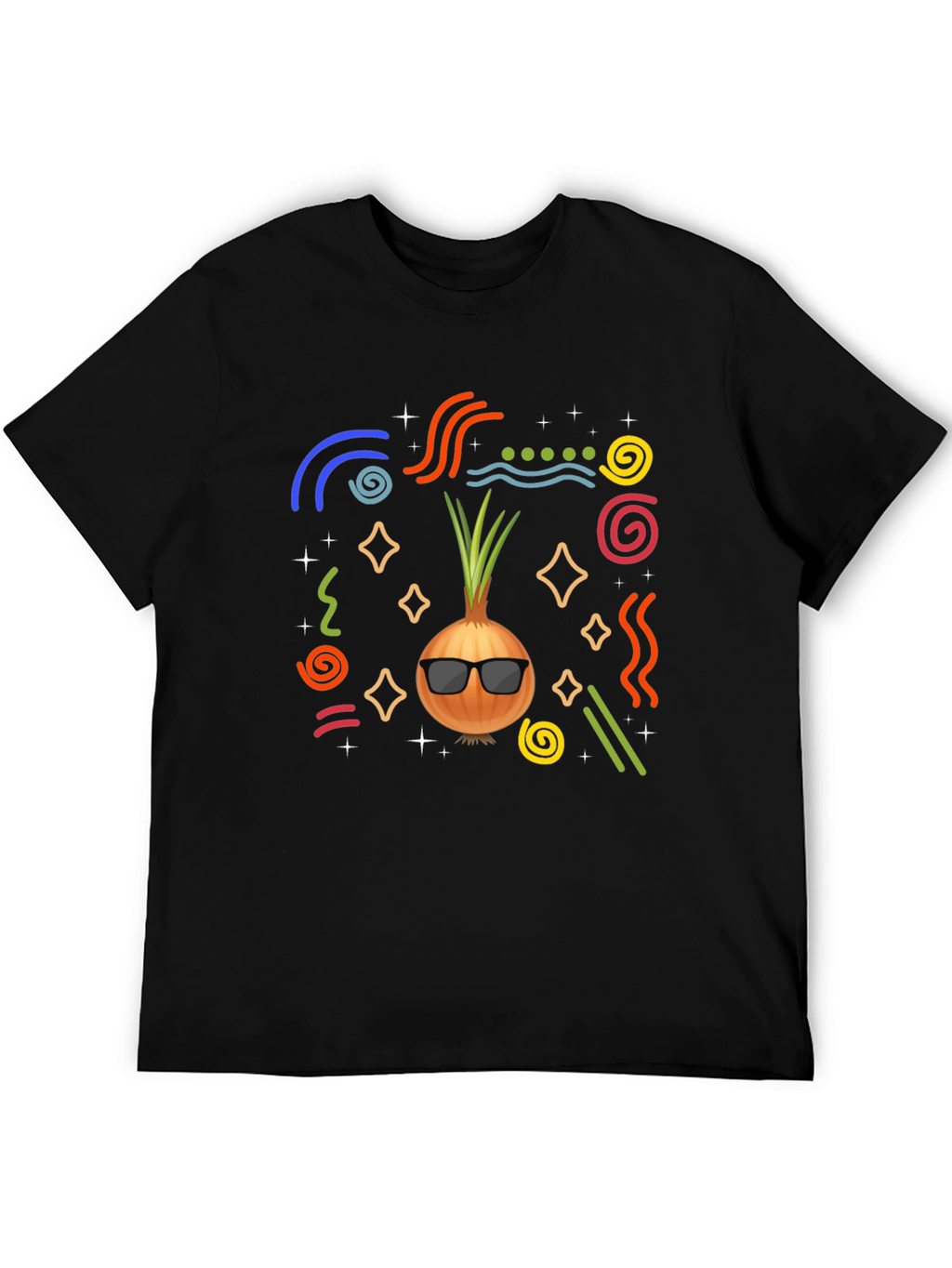 Cool Onion Graphic T-Shirt