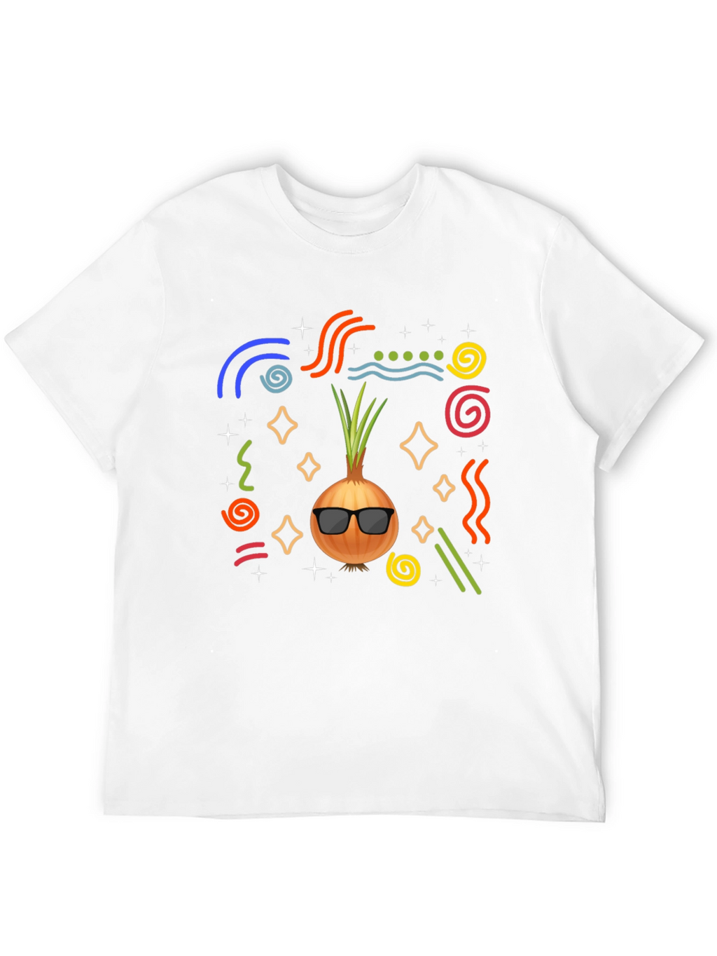 Cool Onion Graphic T-Shirt