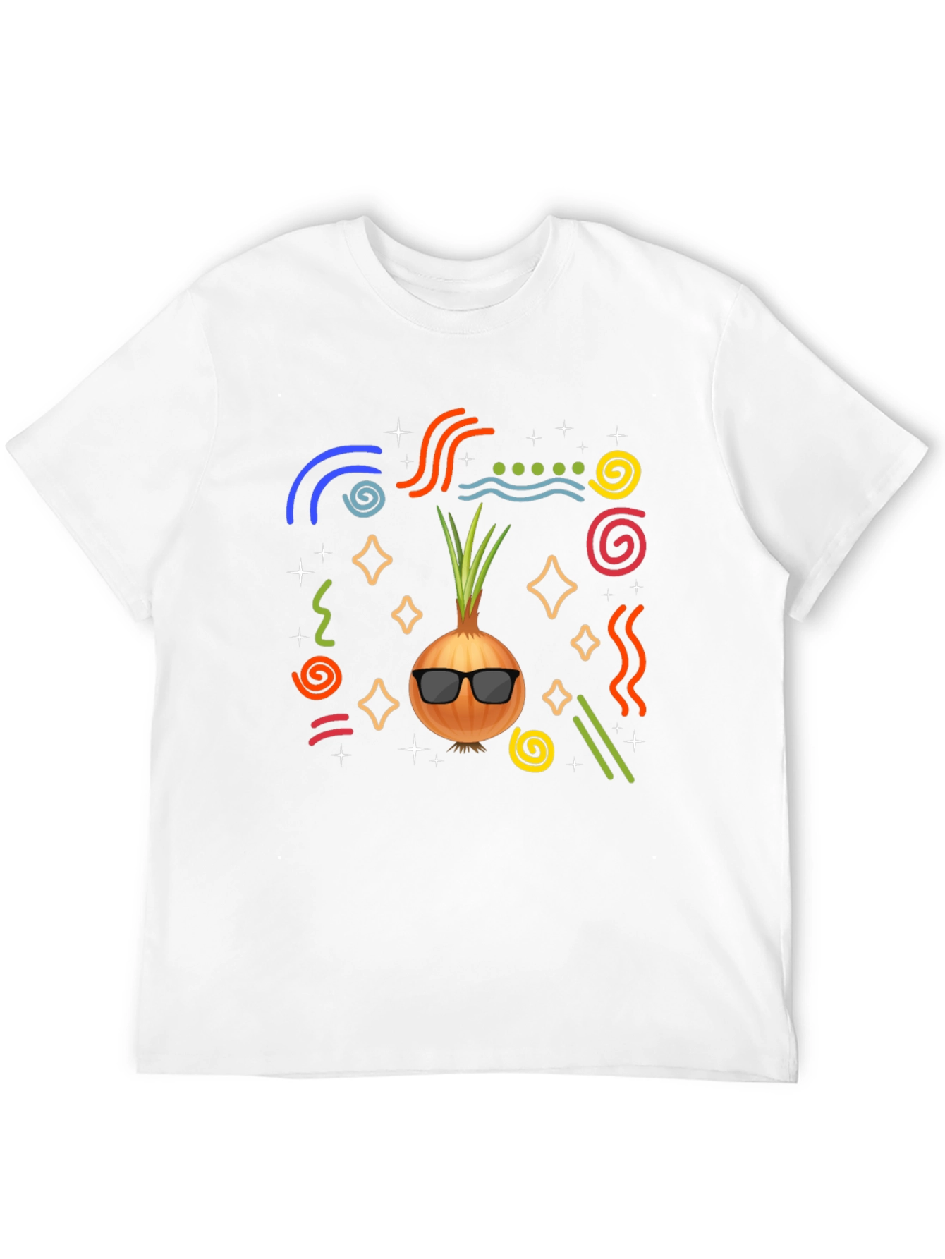 Cool Onion Graphic T-Shirt