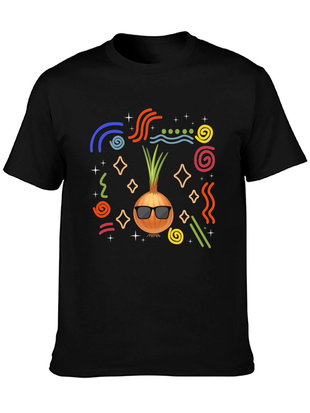 Cool Onion Graphic T-Shirt