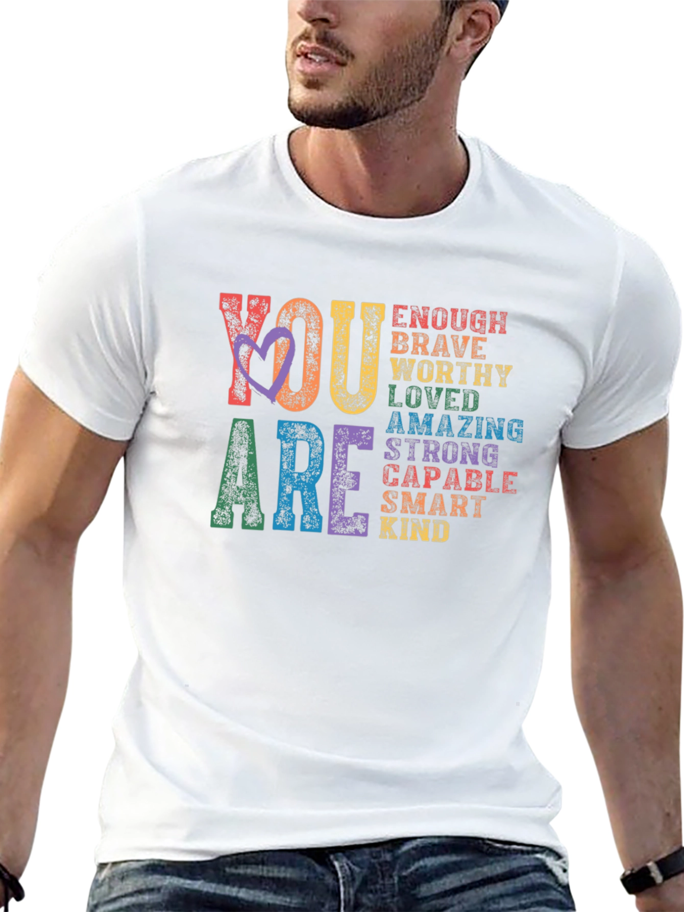 You Are Enough Positive Affirmation T-Shirt