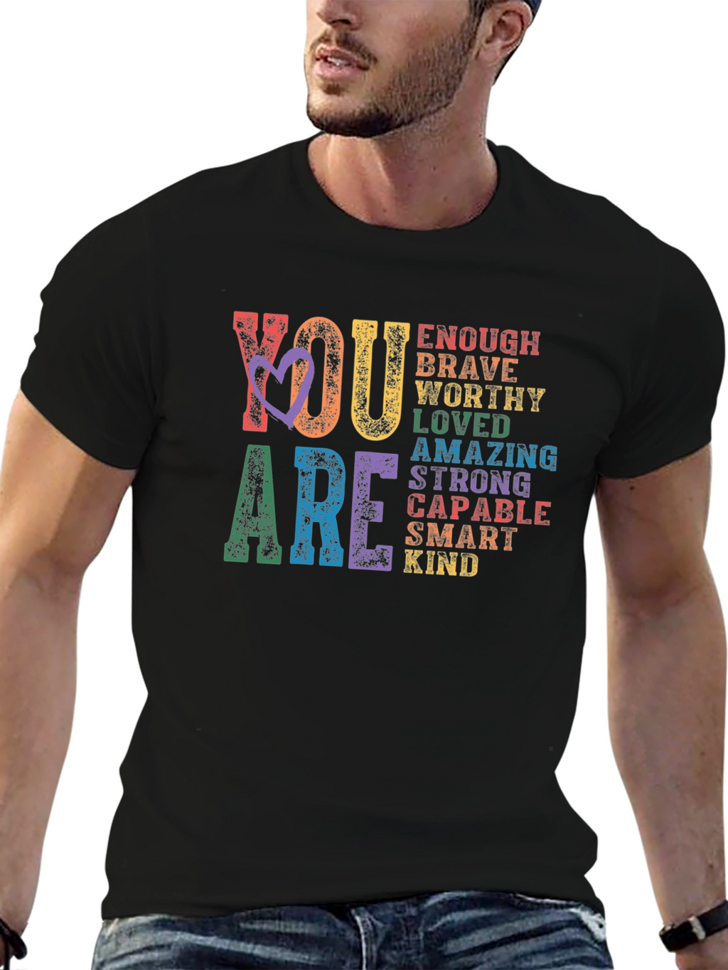 You Are Enough Positive Affirmation T-Shirt
