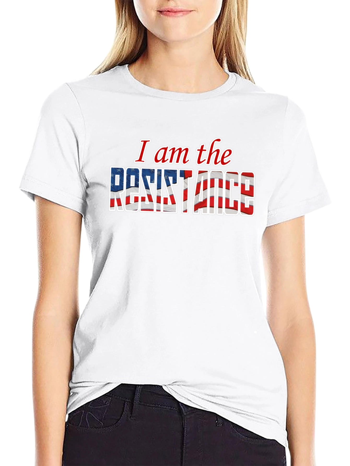 I Am The Resistance American Flag T-Shirt