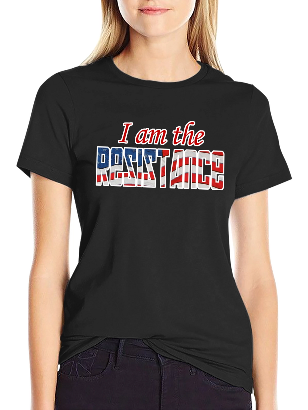 I Am The Resistance American Flag T-Shirt
