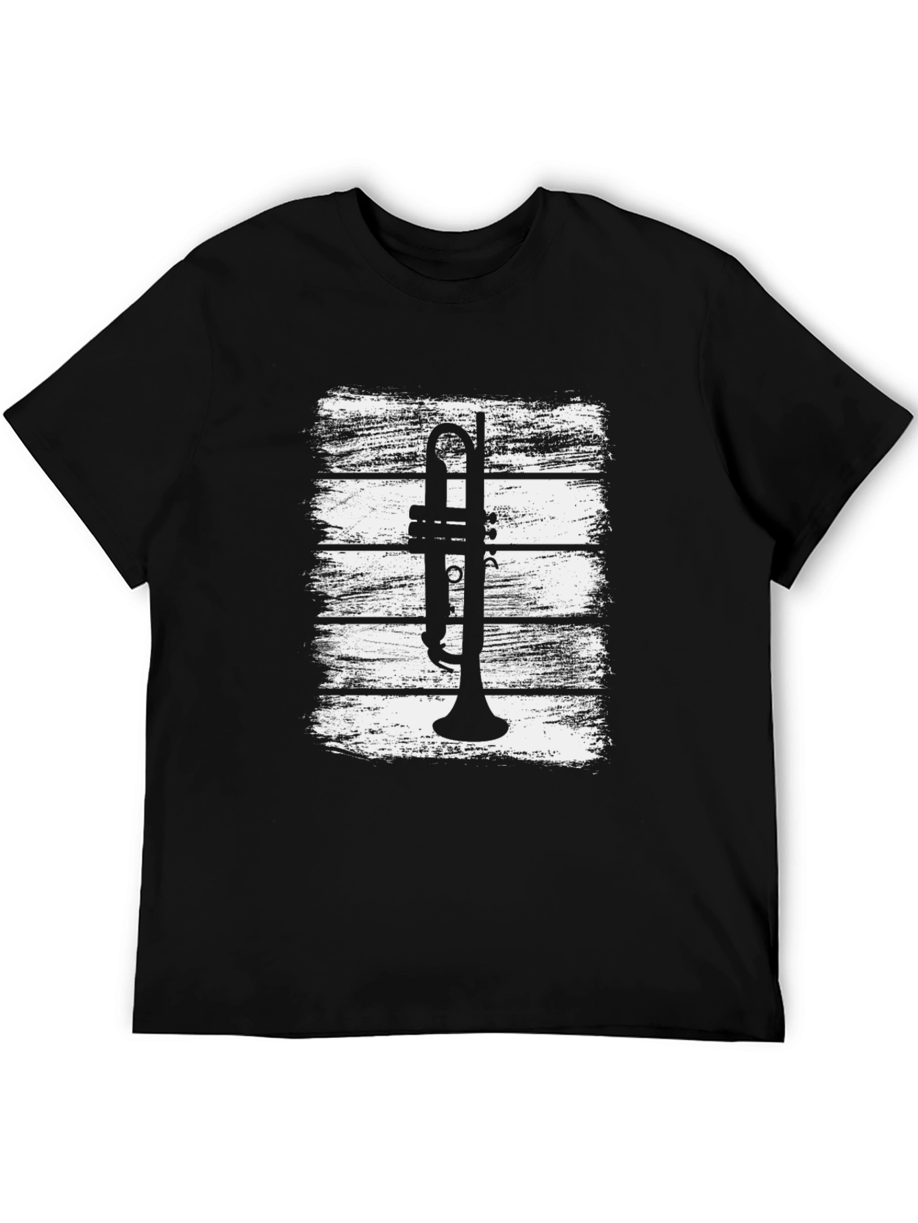 Trumpet Graphic Tee - Music Lovers T-Shirt
