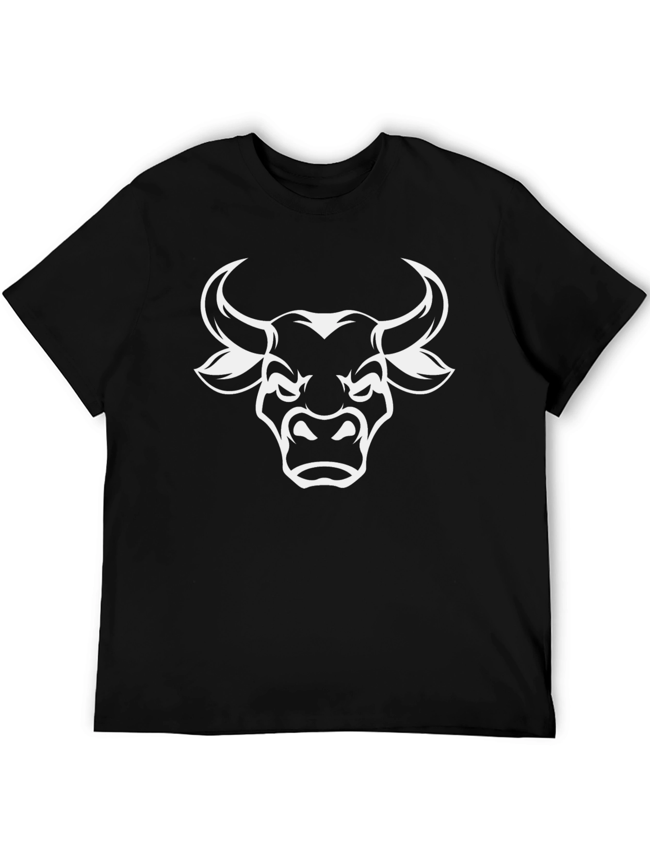 Black Bull Graphic Tee - Mens Short Sleeve Shirt