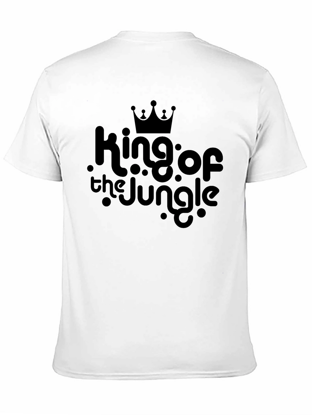King of the Jungle Black Graphic Tee