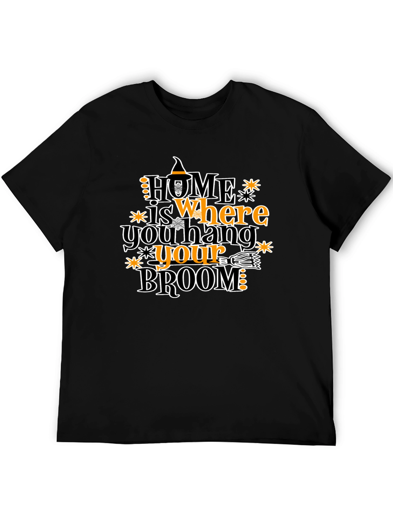 Halloween Witch Broom T-Shirt