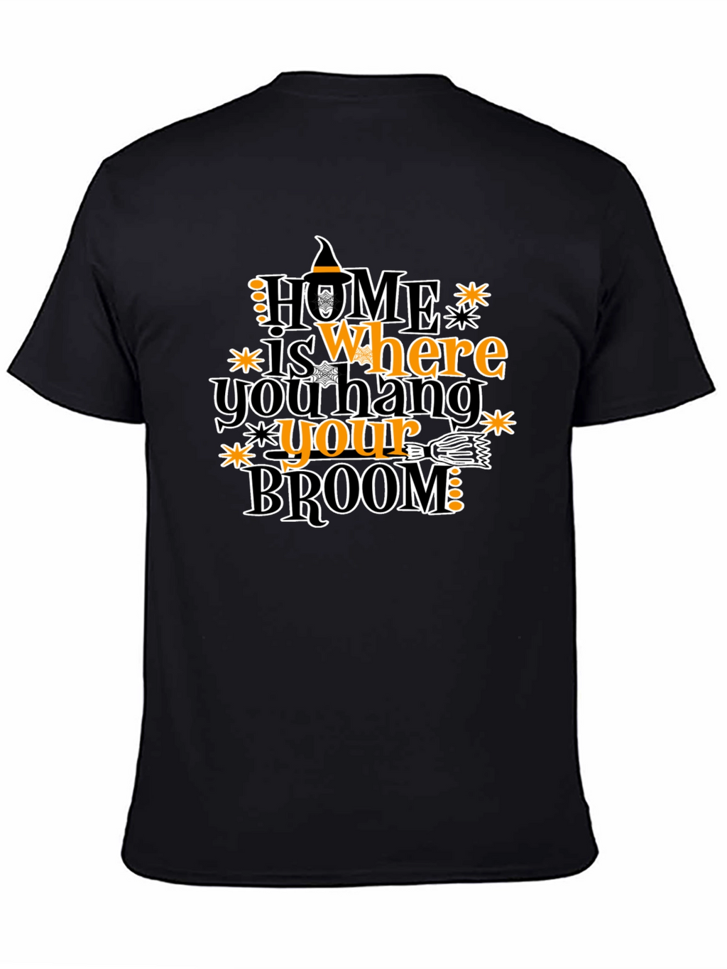 Halloween Witch Broom T-Shirt