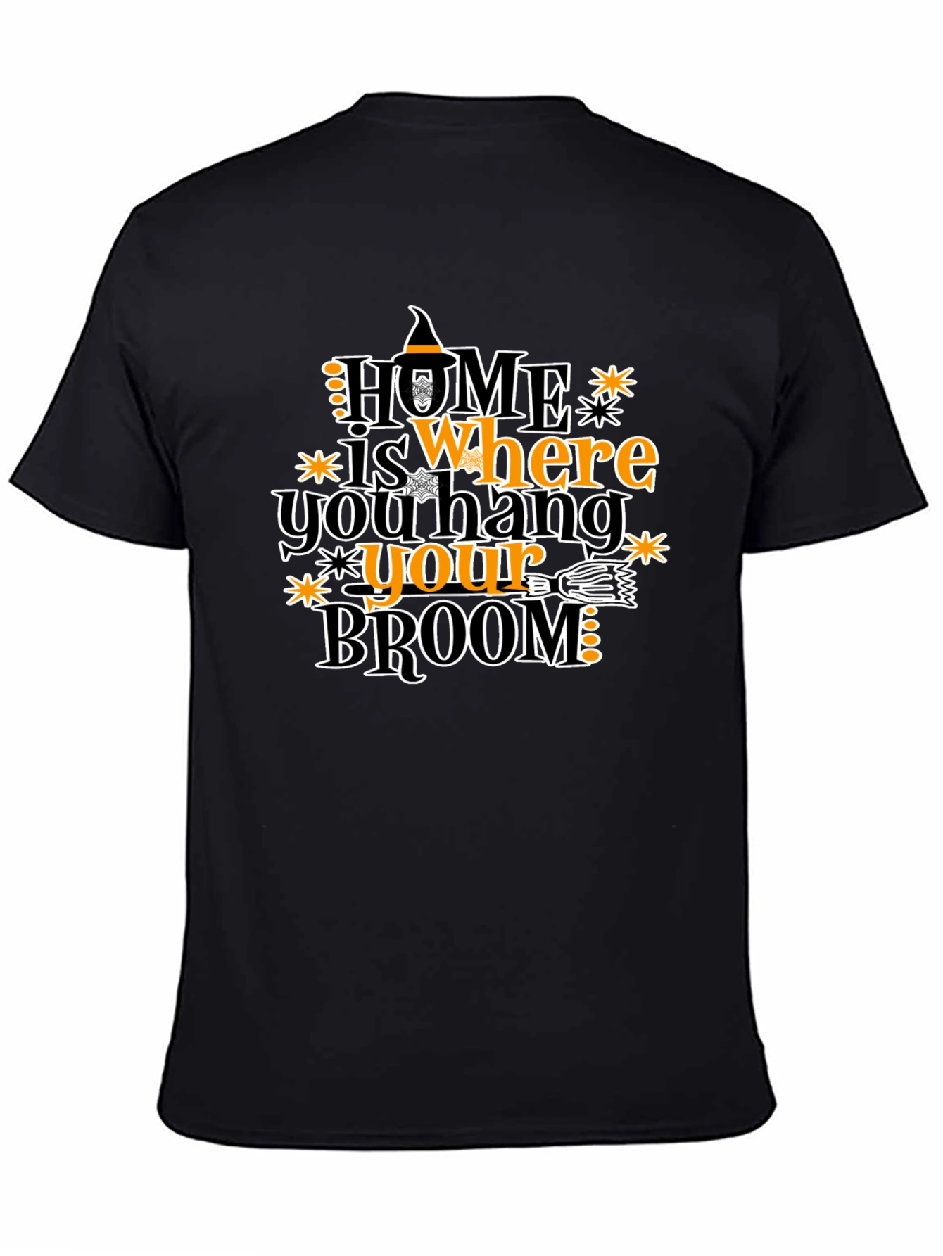 Halloween Witch Broom T-Shirt