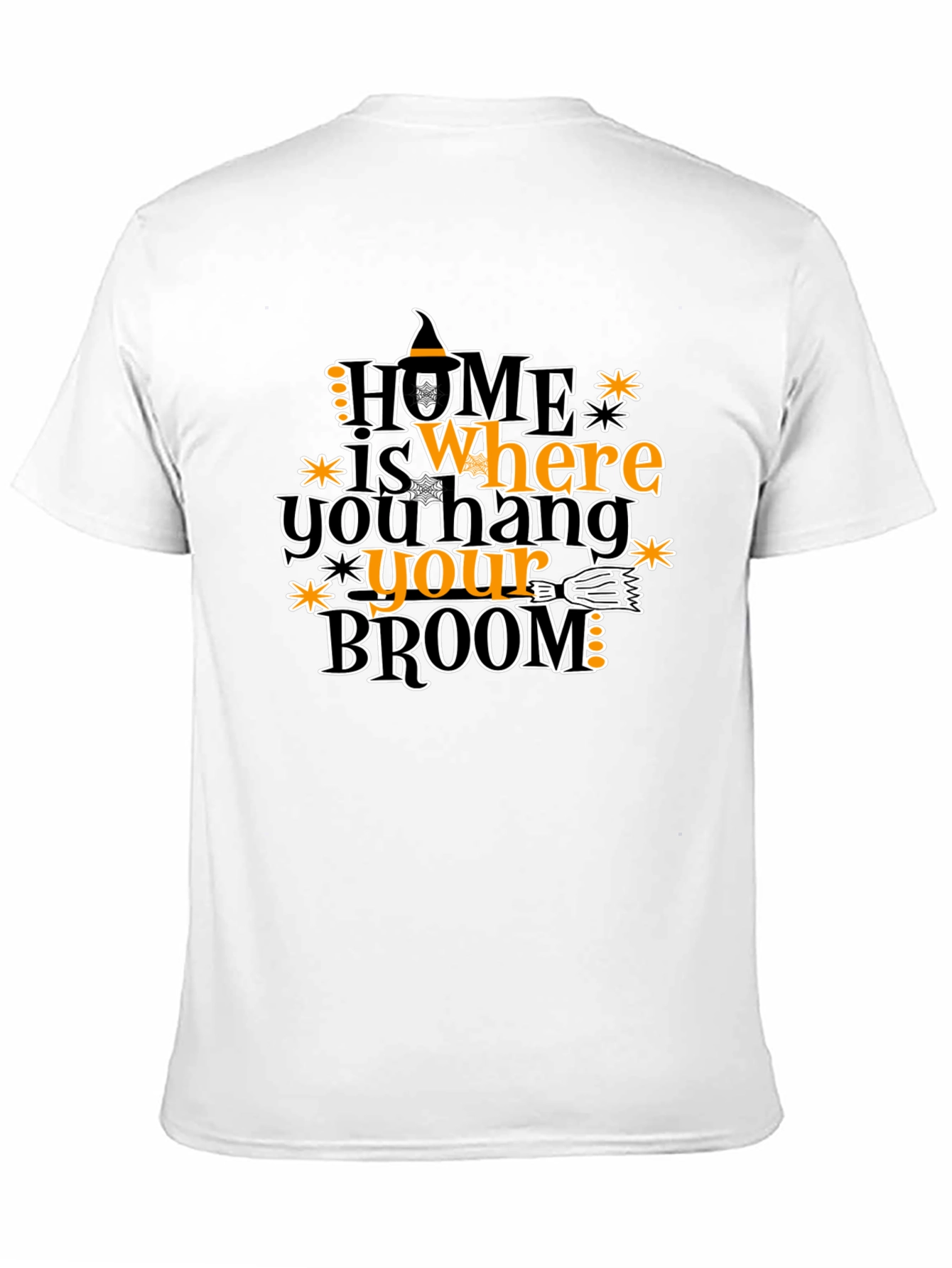 Halloween Witch Broom T-Shirt