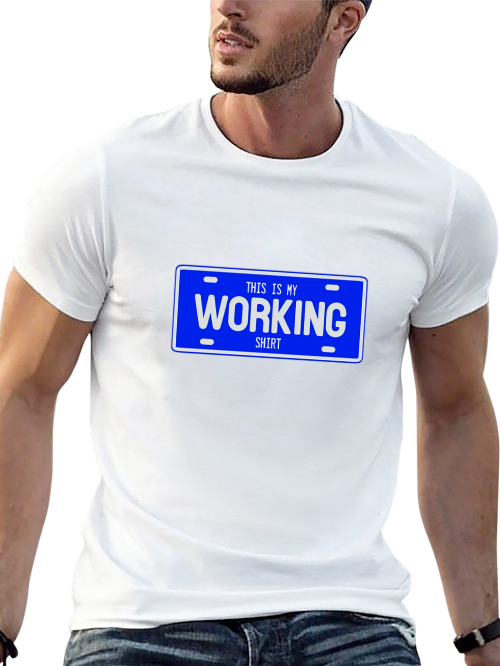 This Is My Working Shirt Novelty Tee