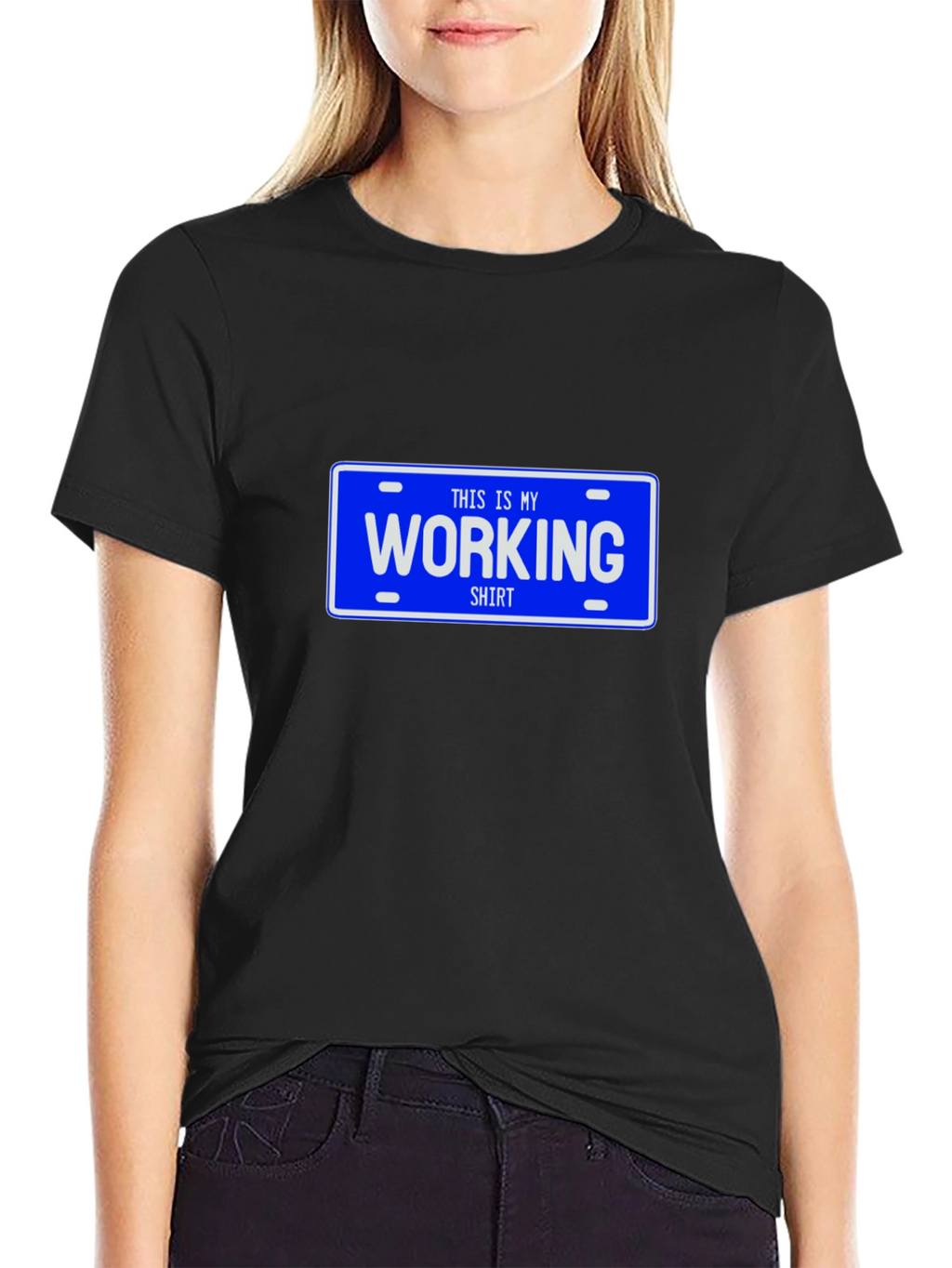 This Is My Working Shirt Novelty Tee