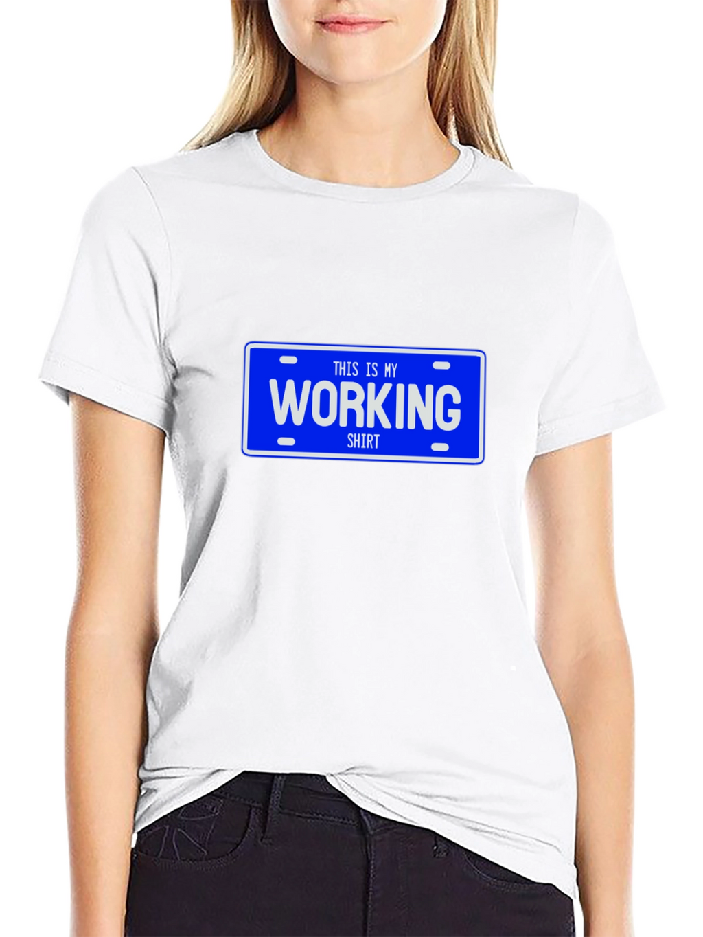 This Is My Working Shirt Novelty Tee