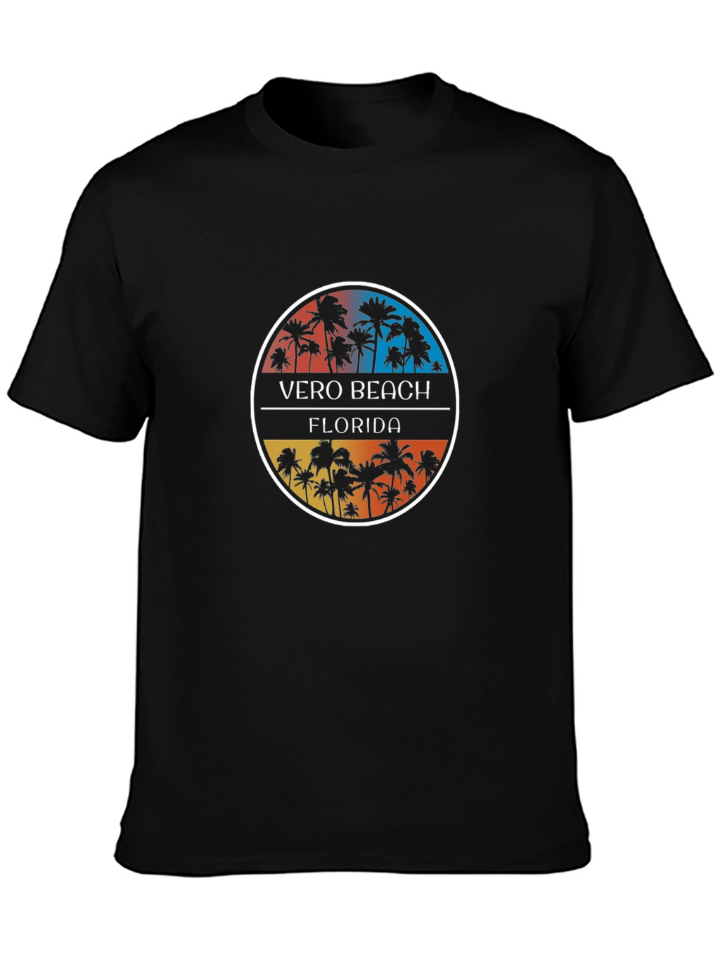 Vero Beach Florida Palm Tree T-Shirt