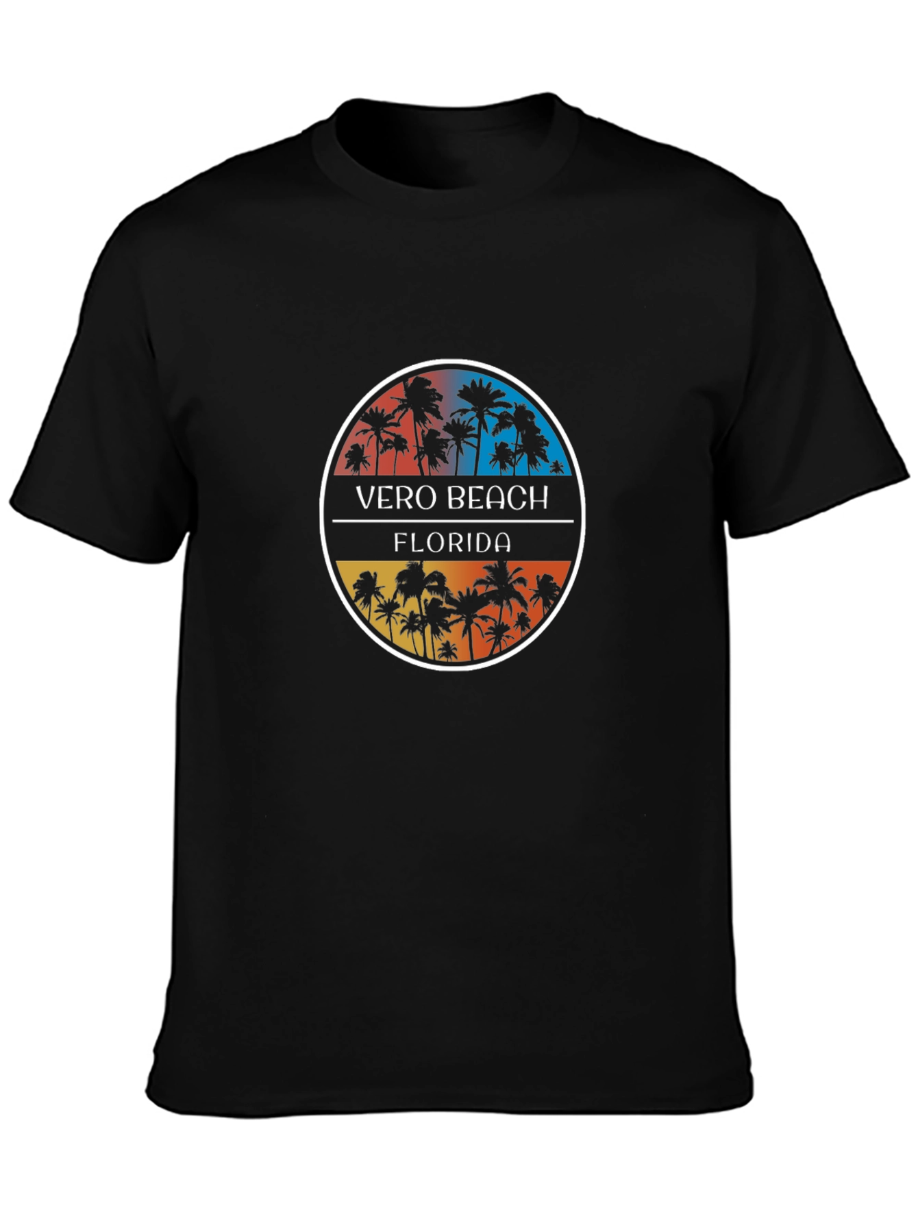 Vero Beach Florida Palm Tree T-Shirt