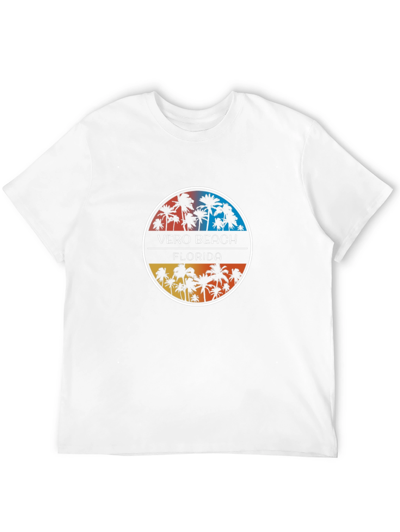 Vero Beach Florida Palm Tree T-Shirt